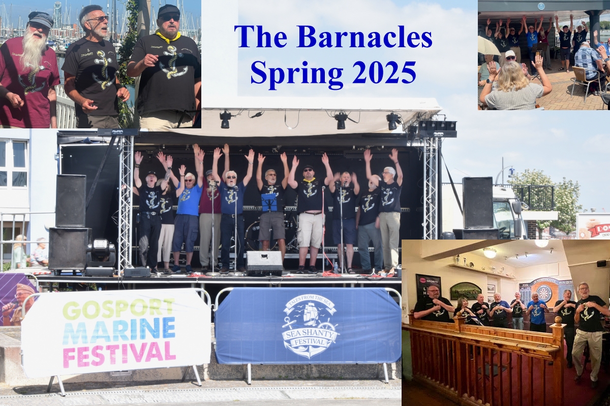 The Barnacles have been out 'n about!